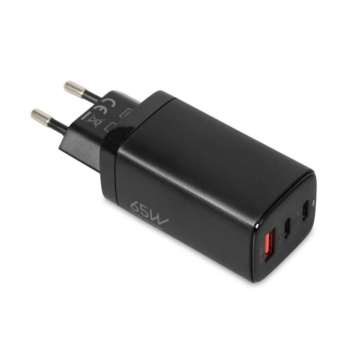 Zidni punjač Ibox ILUC65B Crna 65 W